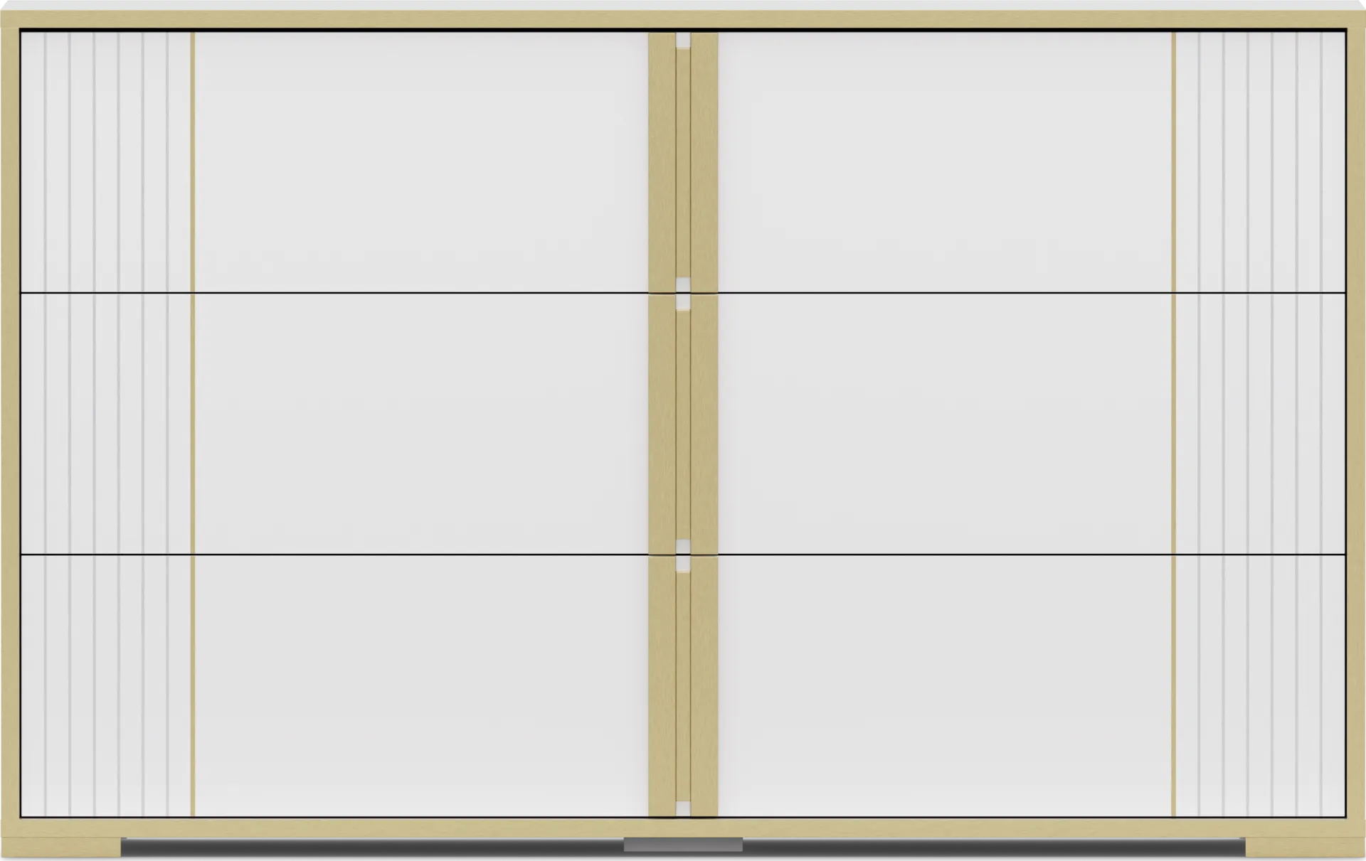 Kids Valentina White Dresser - Image 1