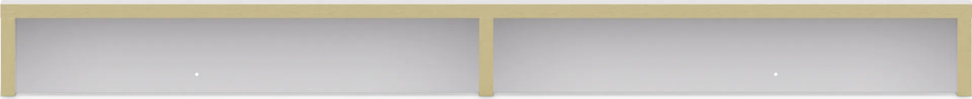Kids Valentina White Mirror Shelf - Image 2