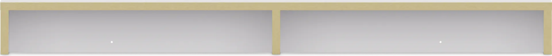 Kids Valentina White Mirror Shelf