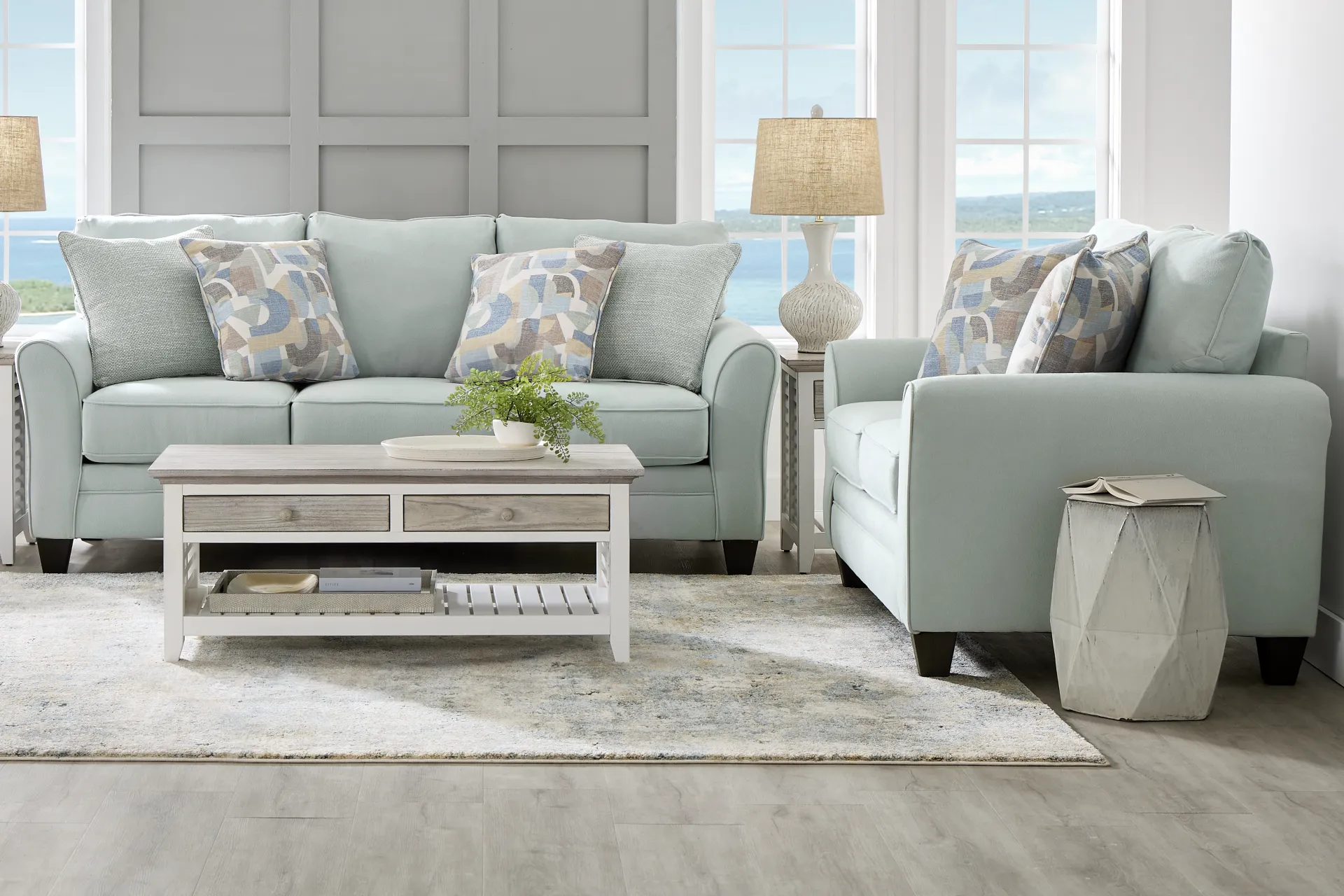Coralville Arctic Loveseat - Image 1