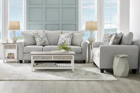 Coralville Gray Sofa
