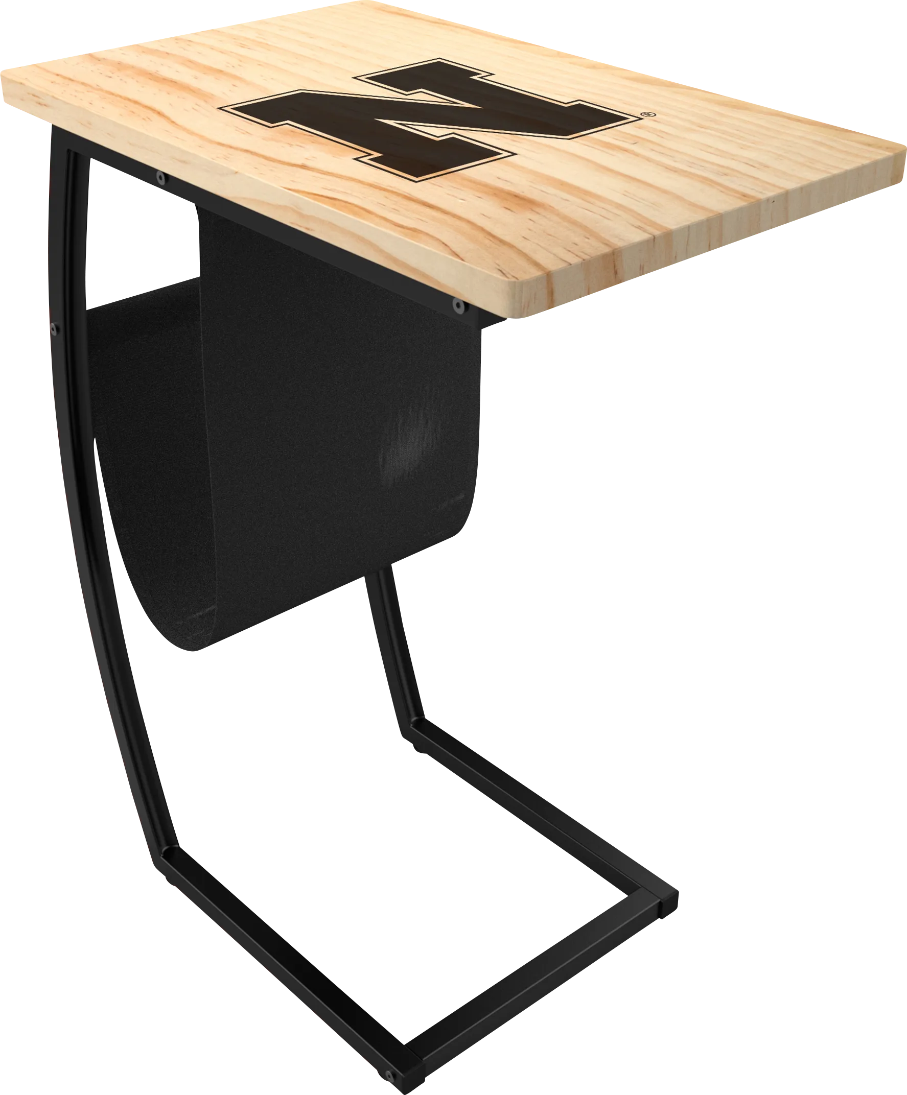 University of Nebraska Side Table - Image 1
