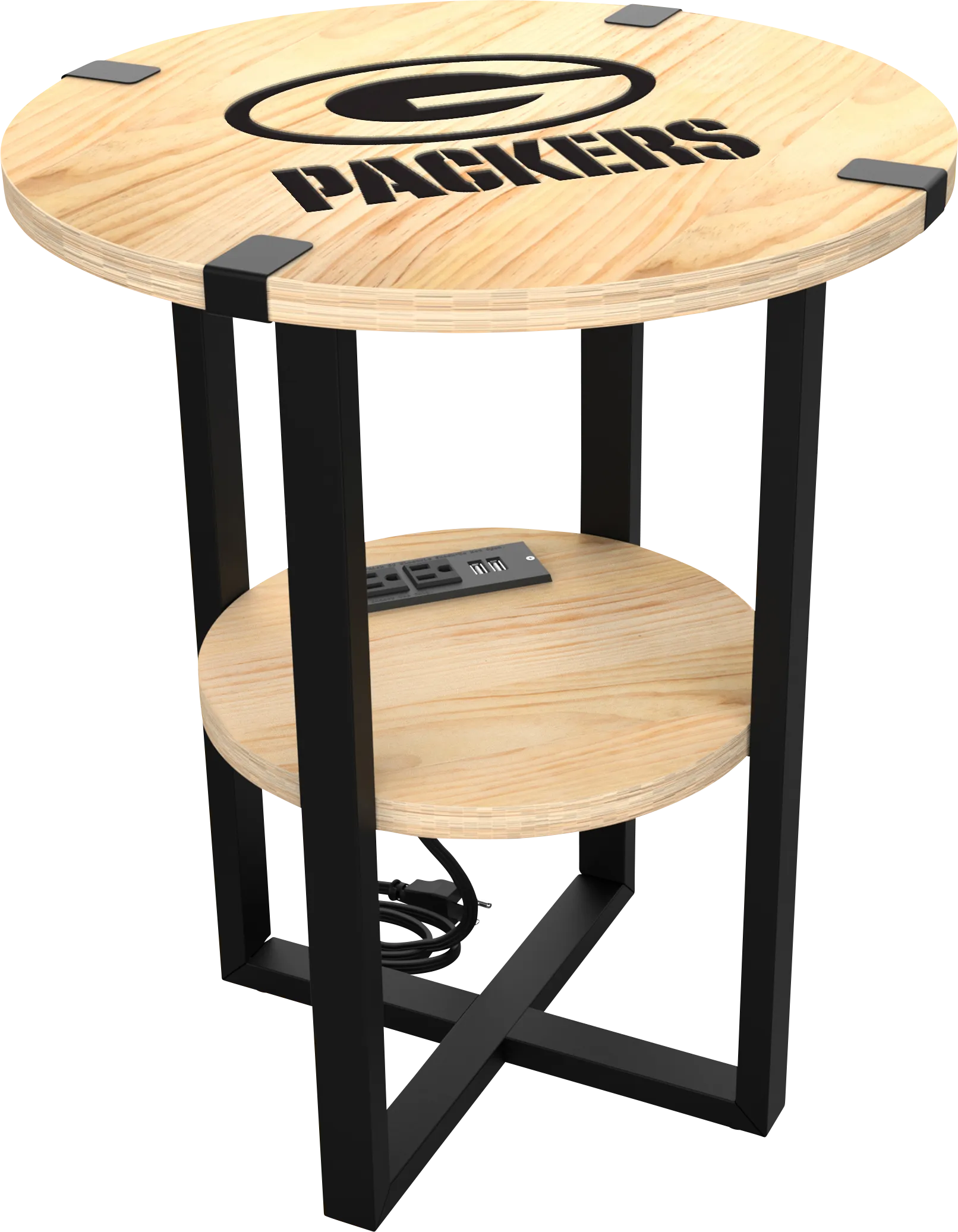 Green Bay Packers Side Table