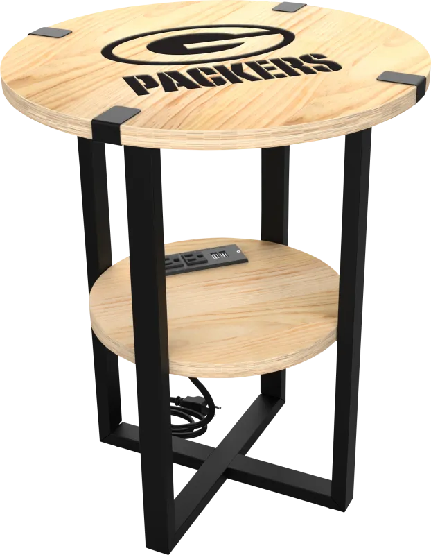 Green Bay Packers Side Table