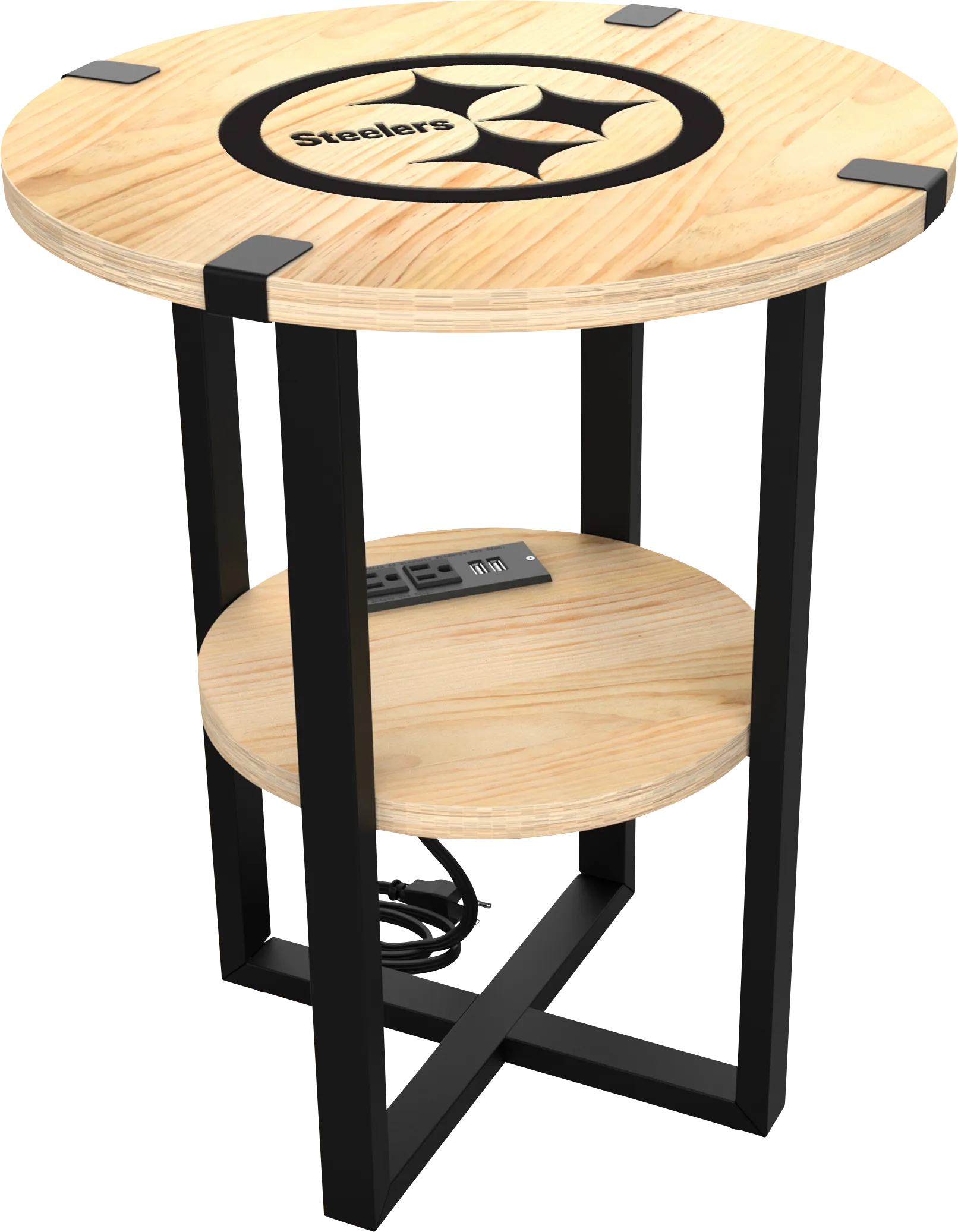 Pittsburgh Steelers Side Table - Thumbnail - Image 1