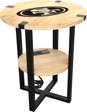 San Francisco 49ers Side Table