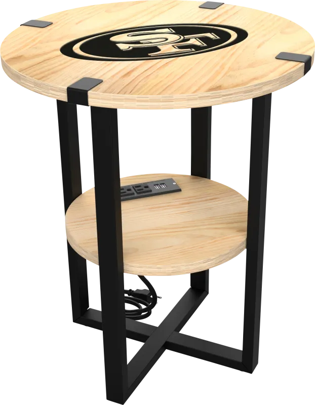 San Francisco 49ers Side Table