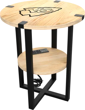 Kansas City Chiefs Side Table