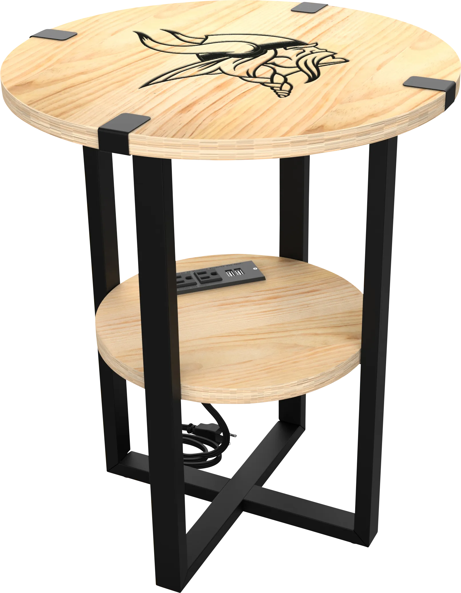 Minnesota Vikings Side Table - Image 1