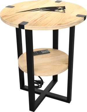 New England Patriots Side Table