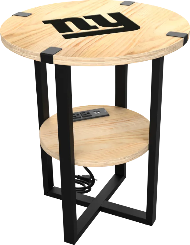 New York Giants Side Table