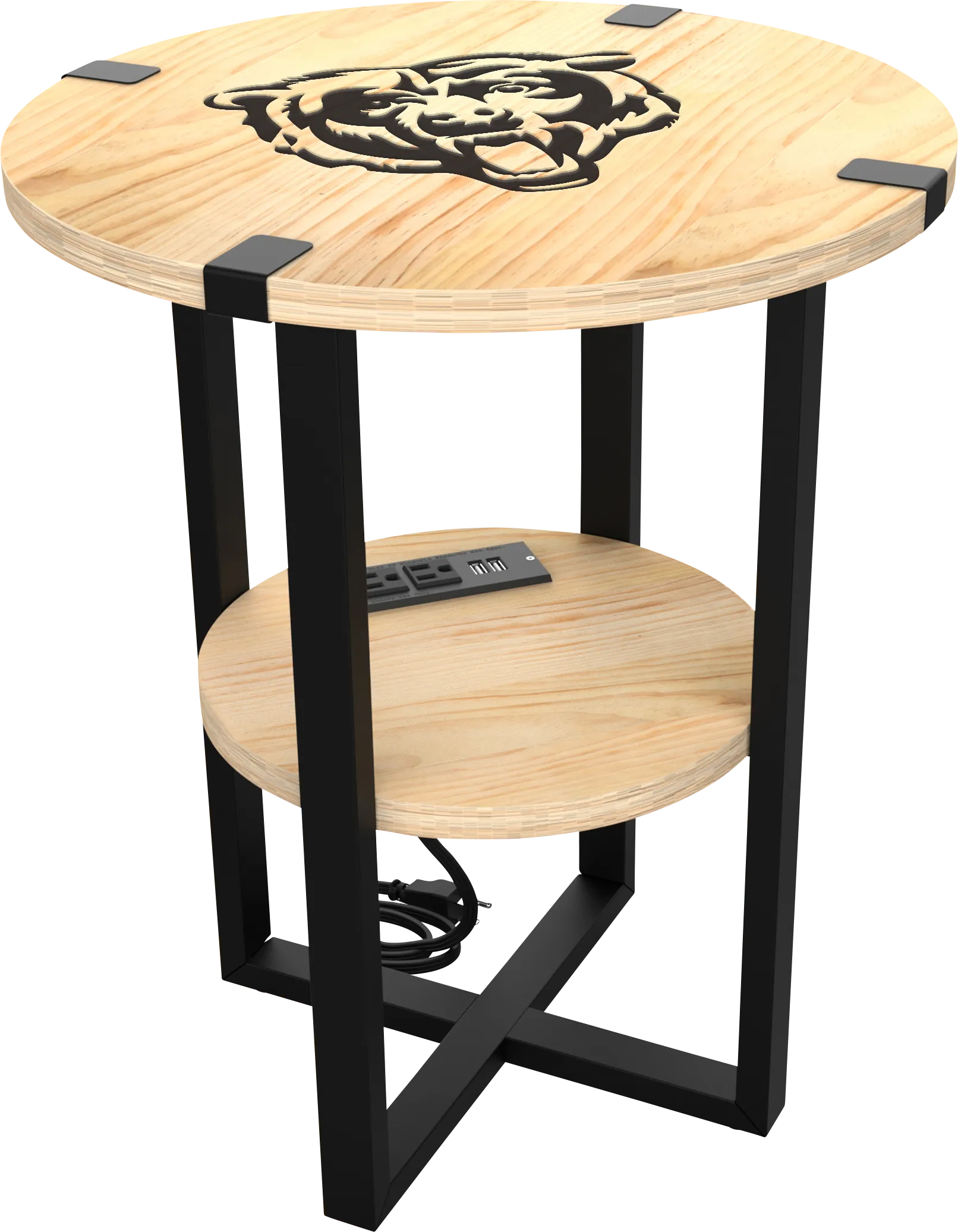 Chicago Bears Side Table - Image 1