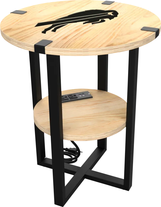 Buffalo Bills Side Table