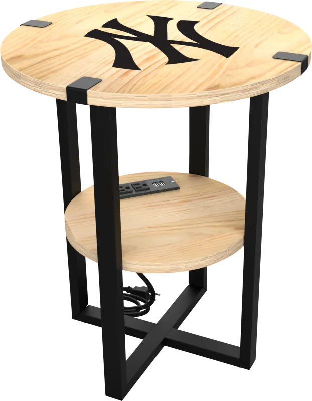 New York Yankees Side Table