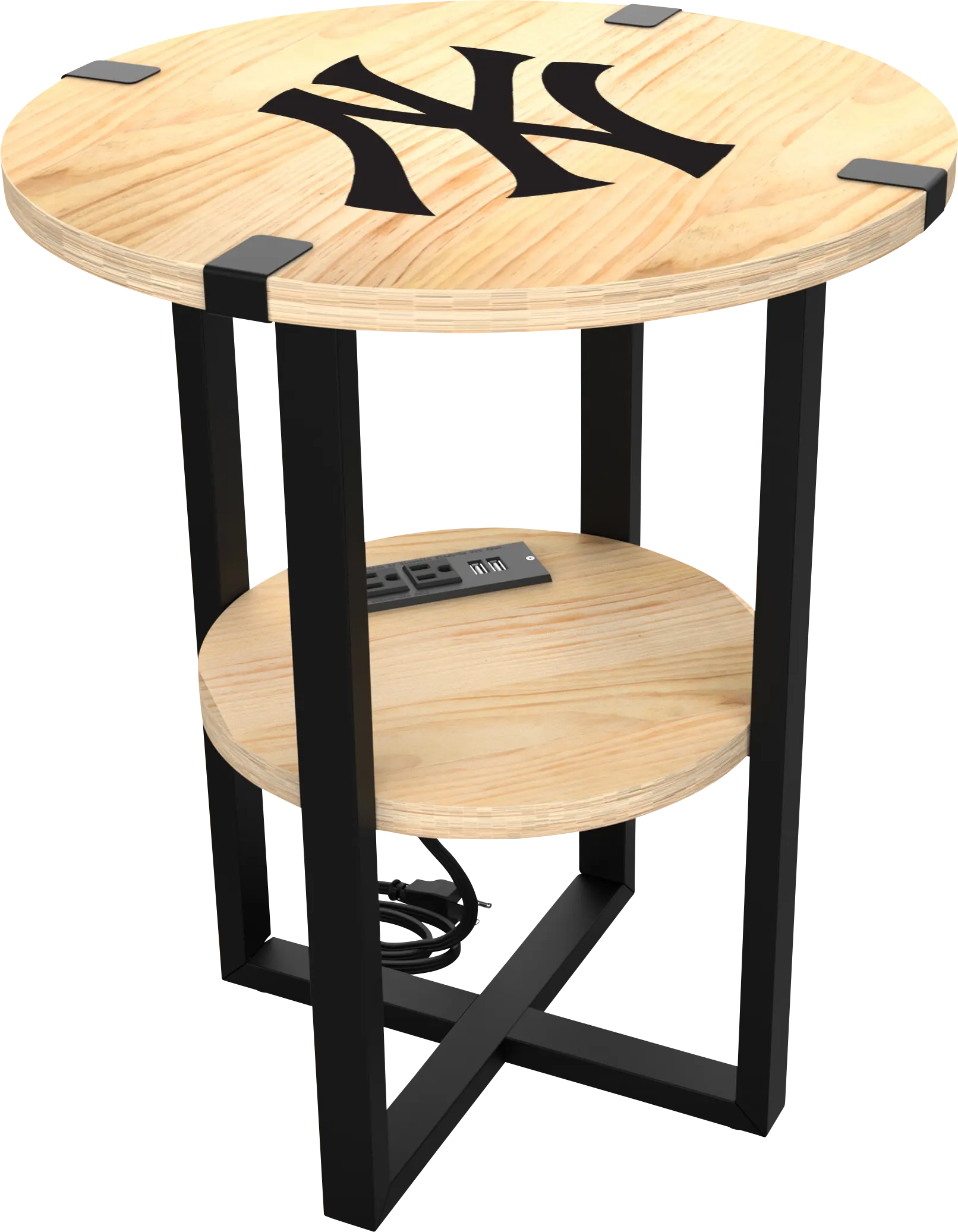 New York Yankees Side Table