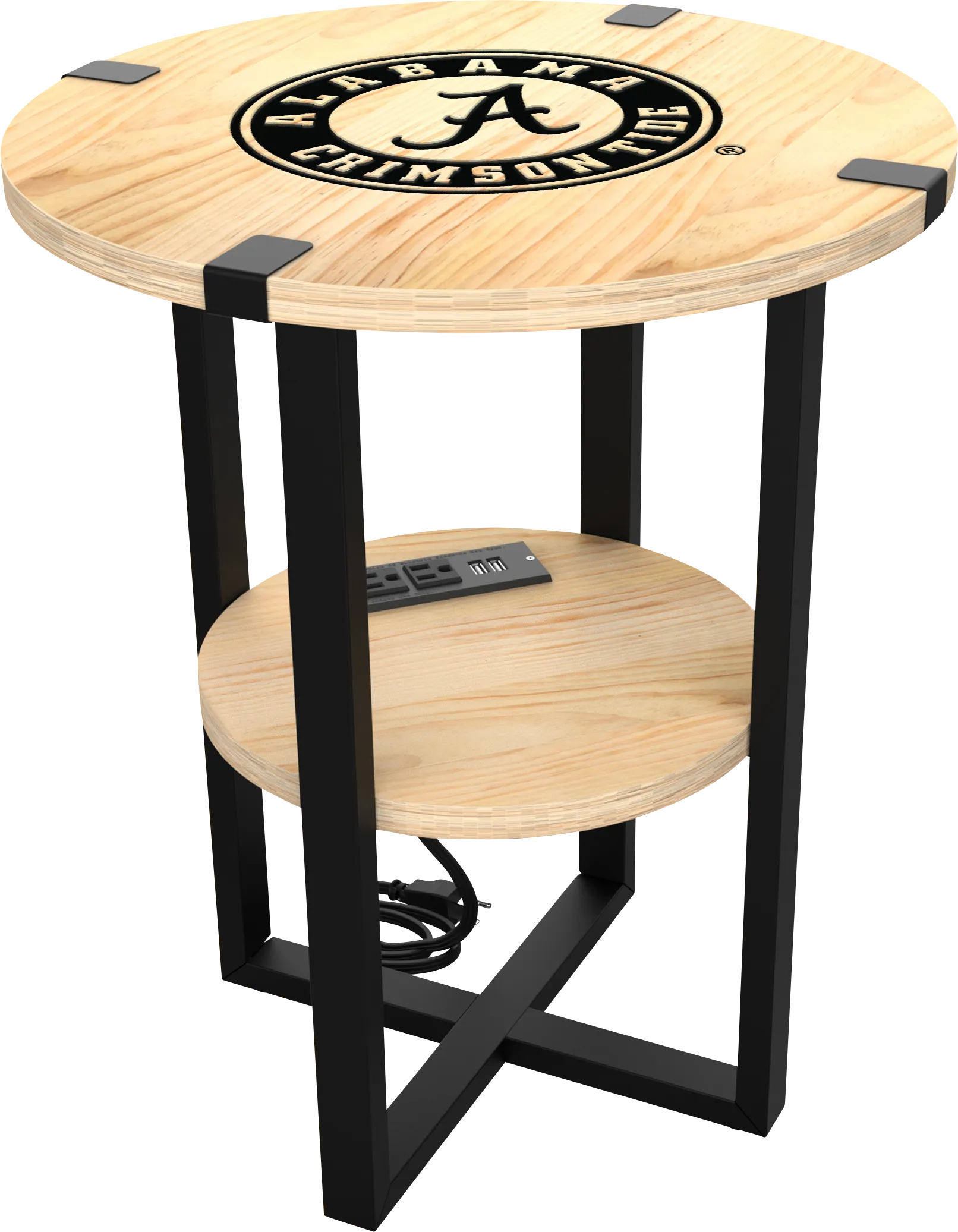 University of Alabama Side Table - Image 1