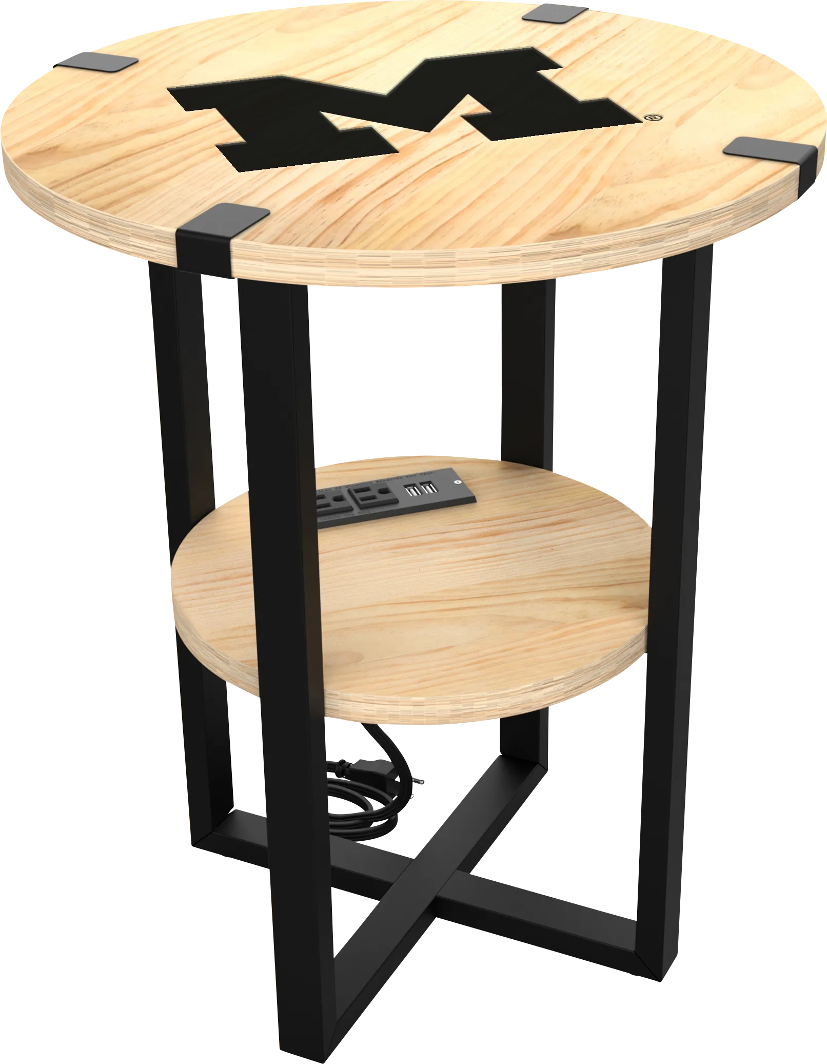 University of Michigan Side Table - Thumbnail - Image 1