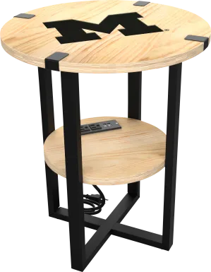 University of Michigan Side Table
