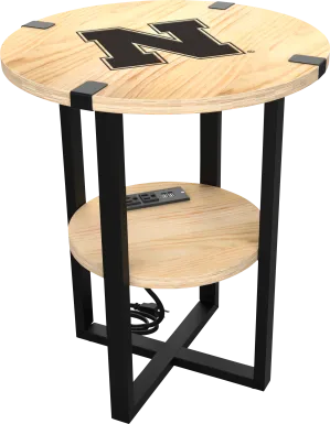 University of Nebraska Side Table