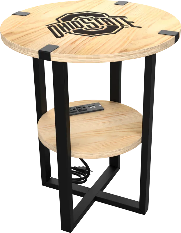 Ohio State Side Table