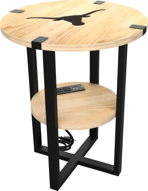 University of Texas Side Table
