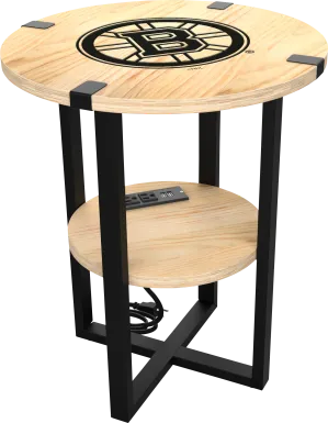 Boston Bruins Side Table
