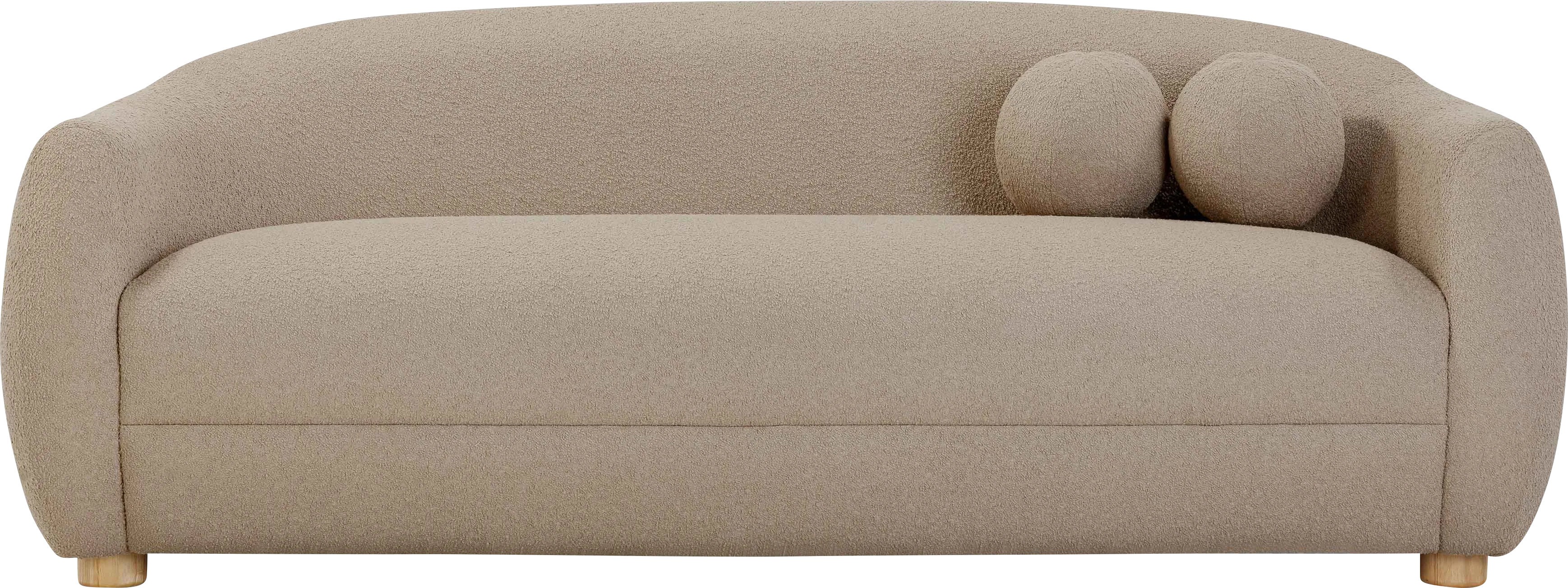 Cazneau Light Brown Sofa - Thumbnail - Image 1