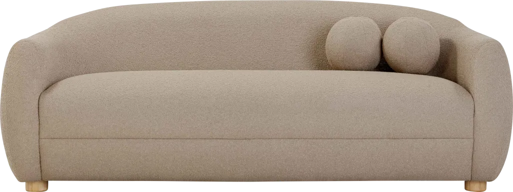 Cazneau Light Brown Sofa