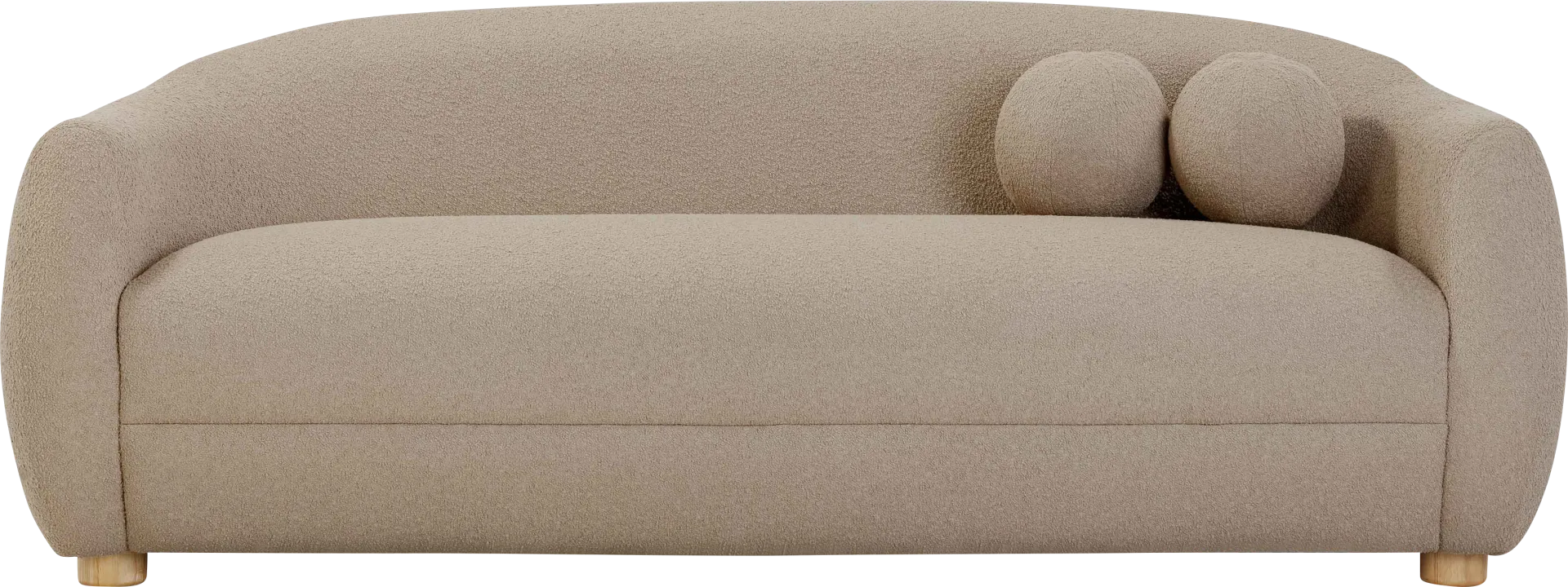 Cazneau Light Brown Sofa