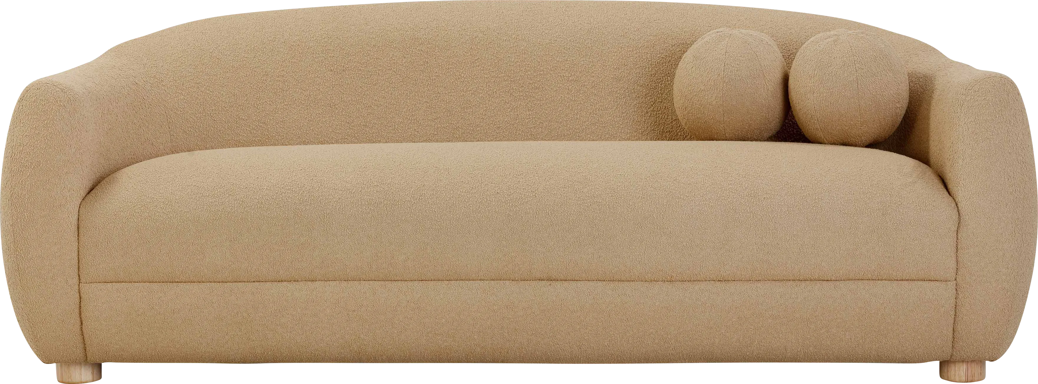Cazneau Honey Sofa - Thumbnail - Image 1