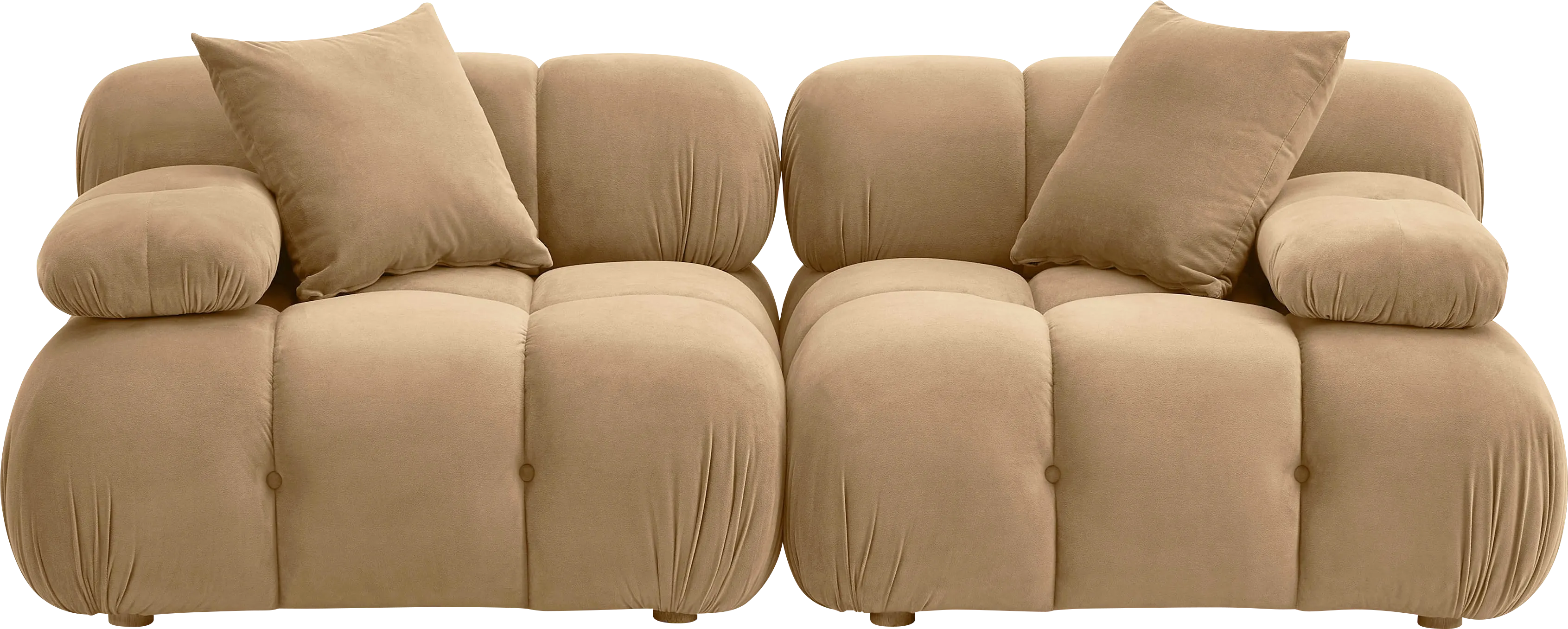 Crianza Brown Loveseat