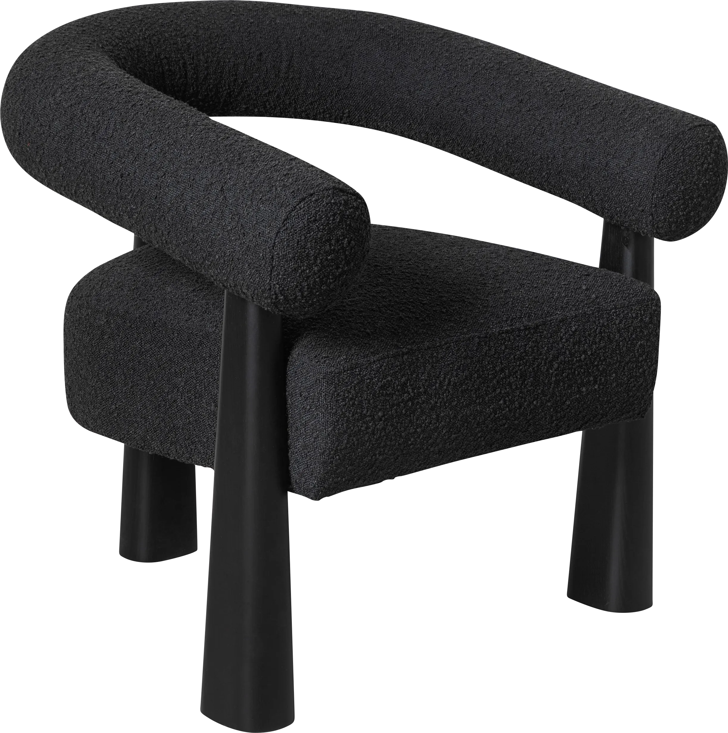 Calewood Black Accent Chair - Thumbnail - Image 1