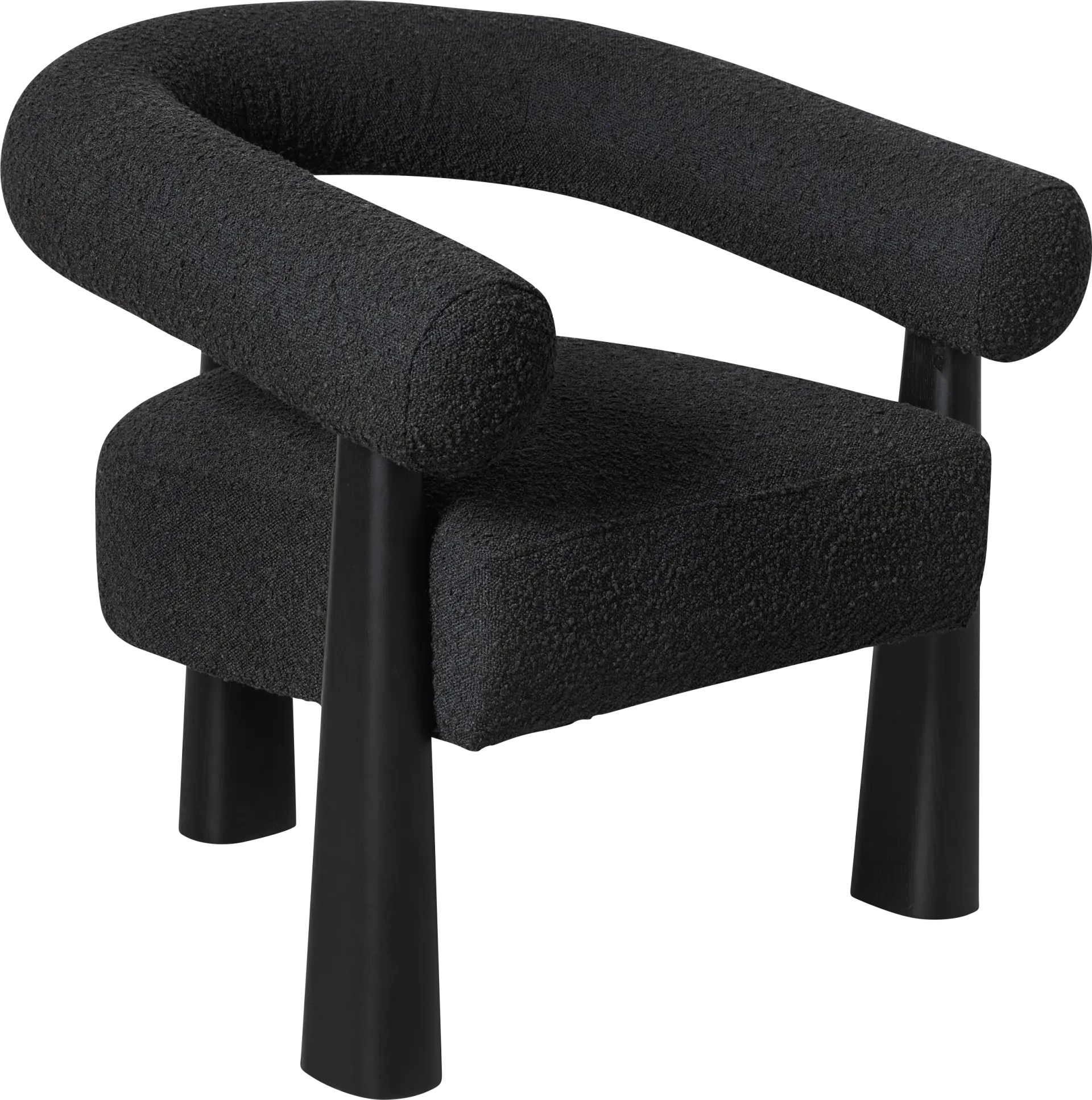 Calewood Black Accent Chair