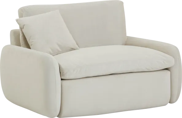 Halleluia Cream Accent Chair