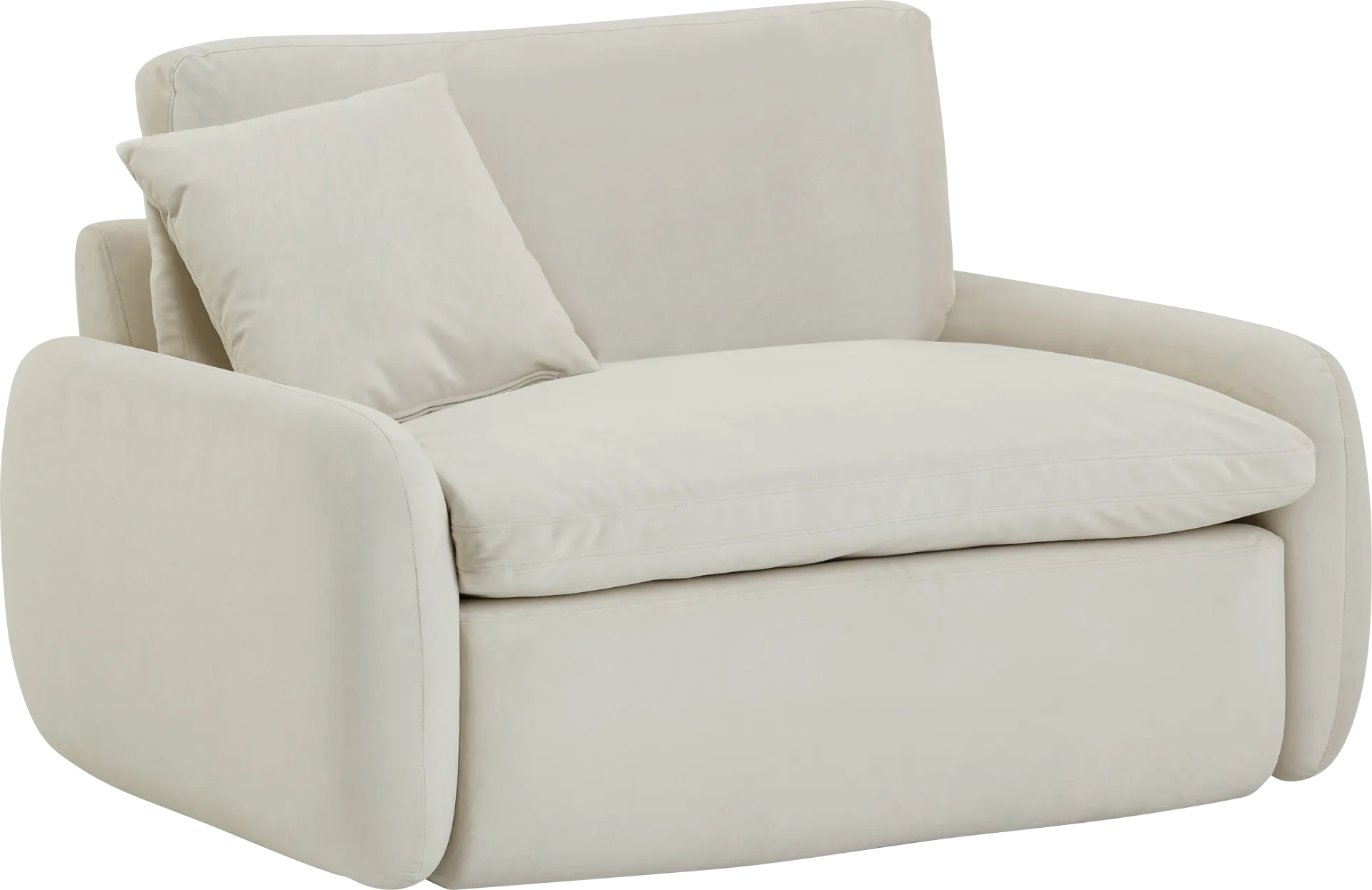 Halleluia Cream Accent Chair - Image 1