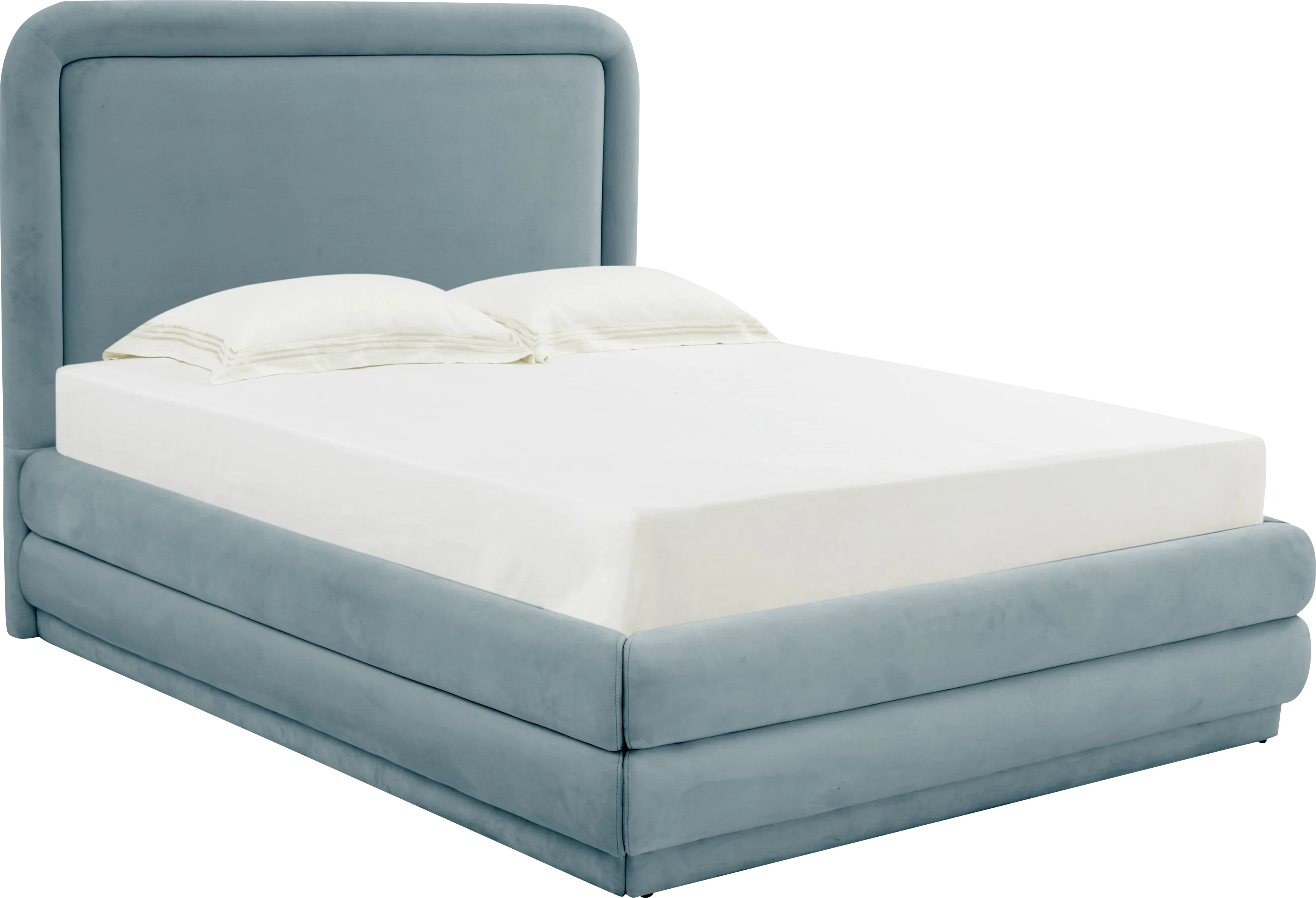 Angelwing Blue King Bed - Thumbnail - Image 1