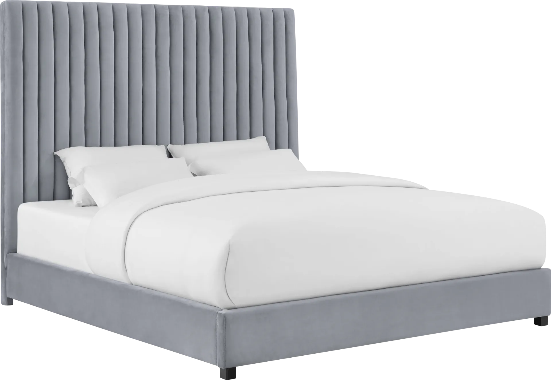 Beechbank Gray King Bed - Image 1