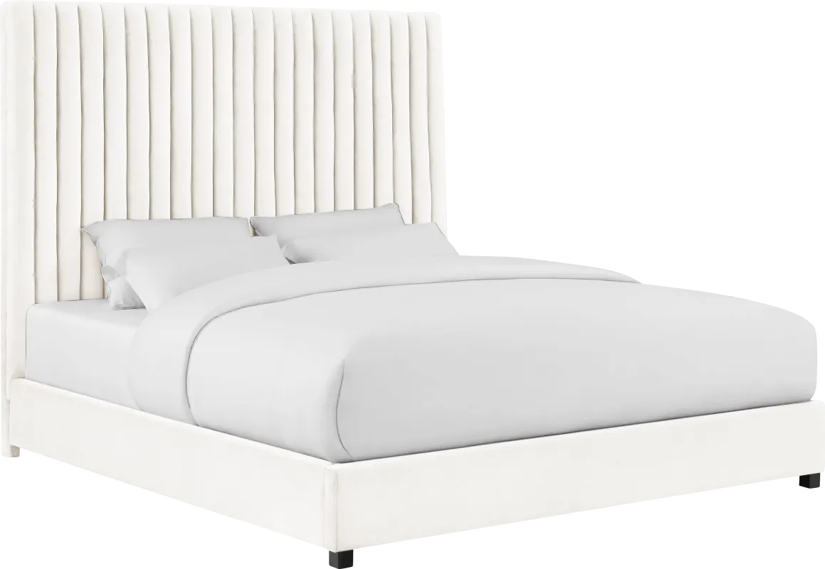 Beechbank White Queen Bed