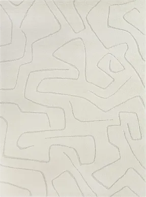 Coile Cream 7'10 x 10' Area Rug