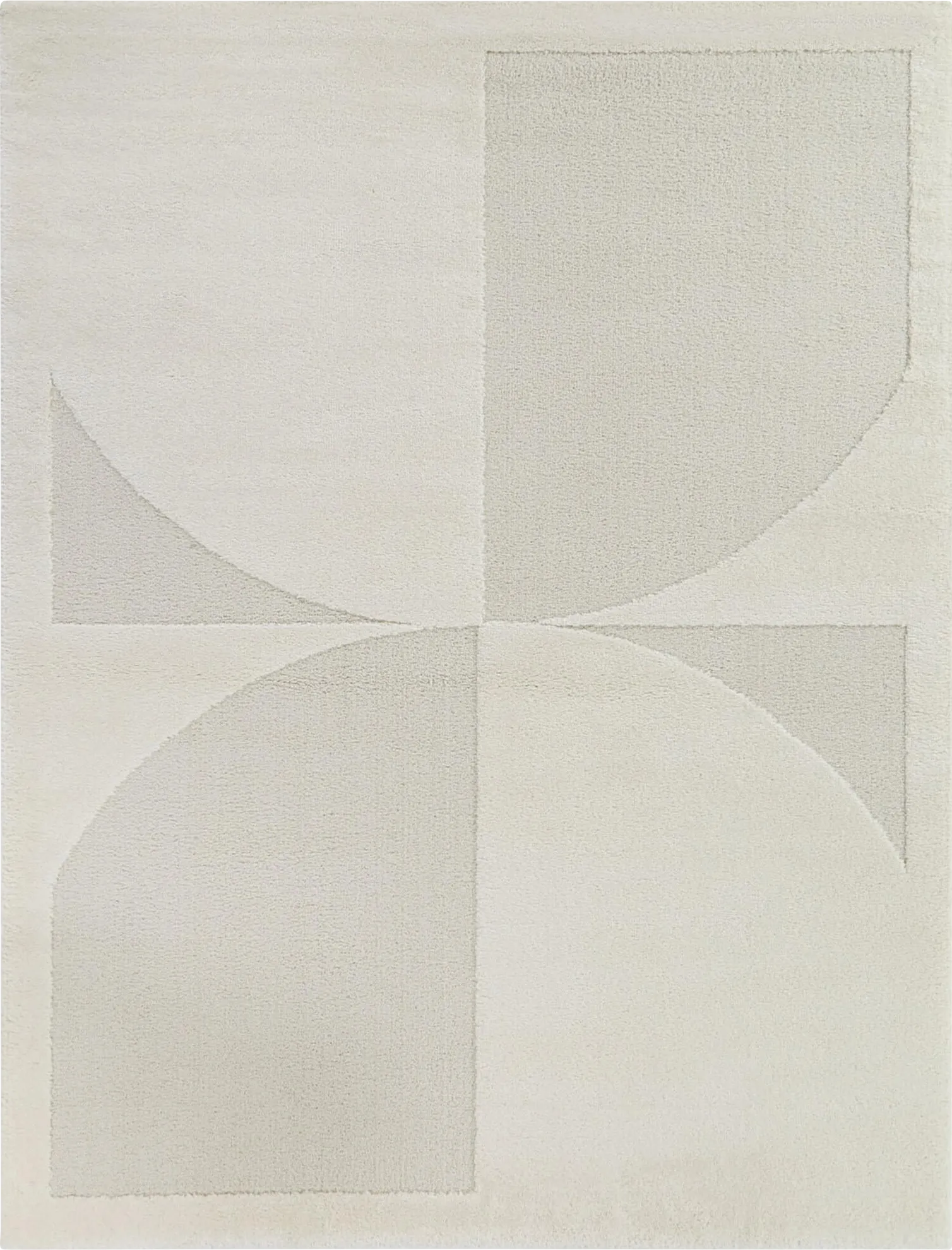 Cabbyge Cream 7'10 x 10' Area Rug - Thumbnail - Image 1