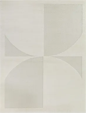 Cabbyge Cream 7'10 x 10' Area Rug