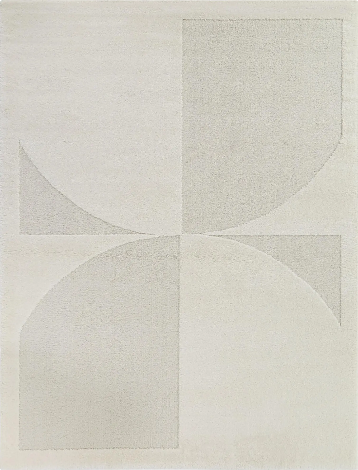 Cabbyge Cream 7'10 x 10' Area Rug
