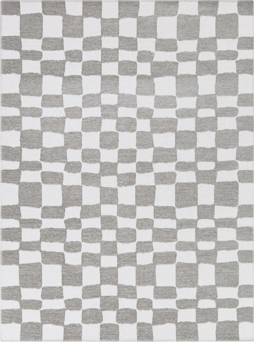 Dianyle Gray 7'10 x 10' Area Rug