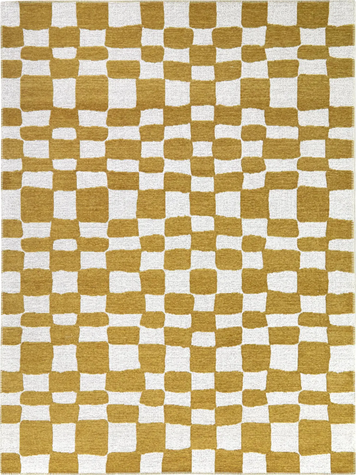 Dianyle Yellow 5'3 x 7' Area Rug