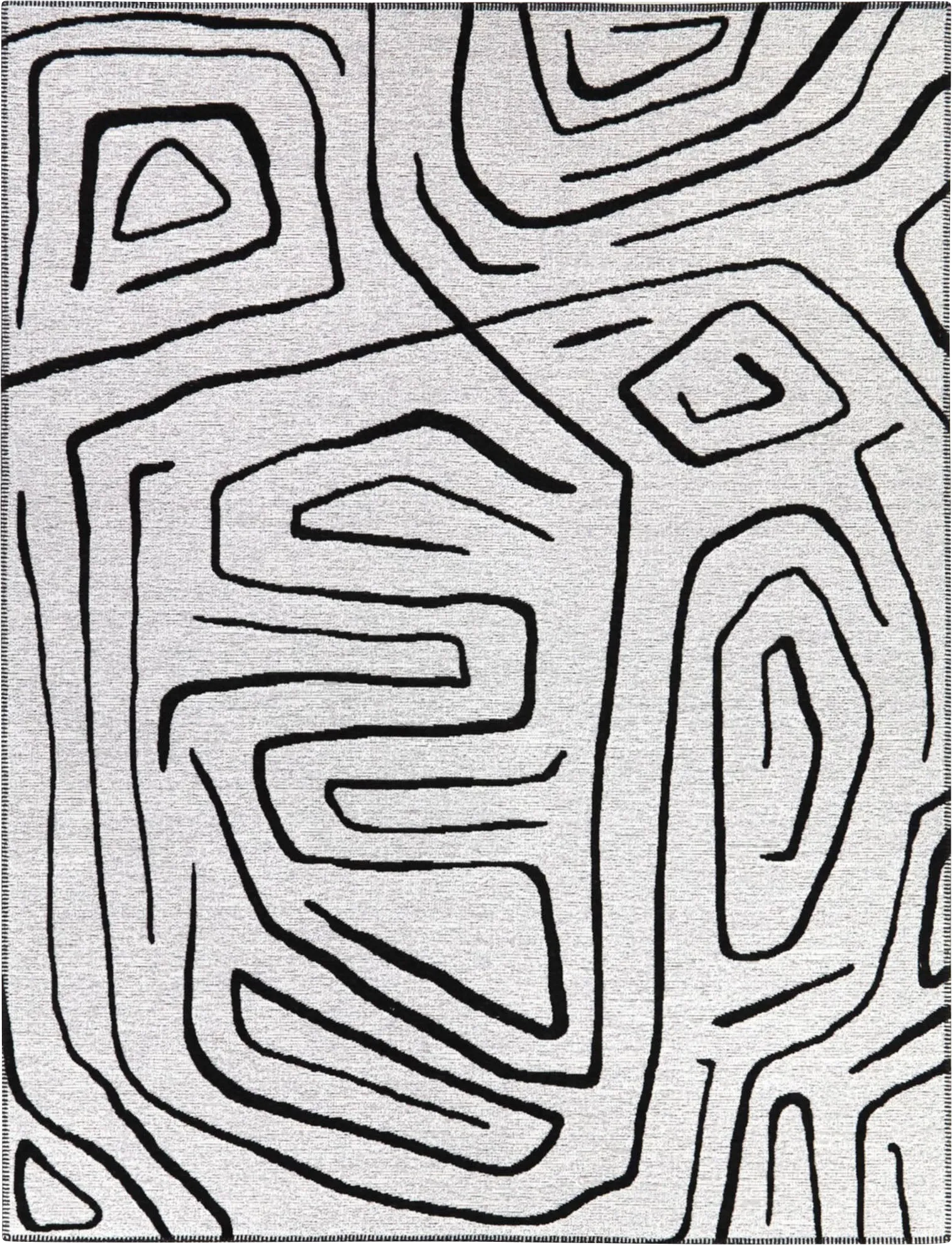 Steledon White 7'10 x 10' Area Rug