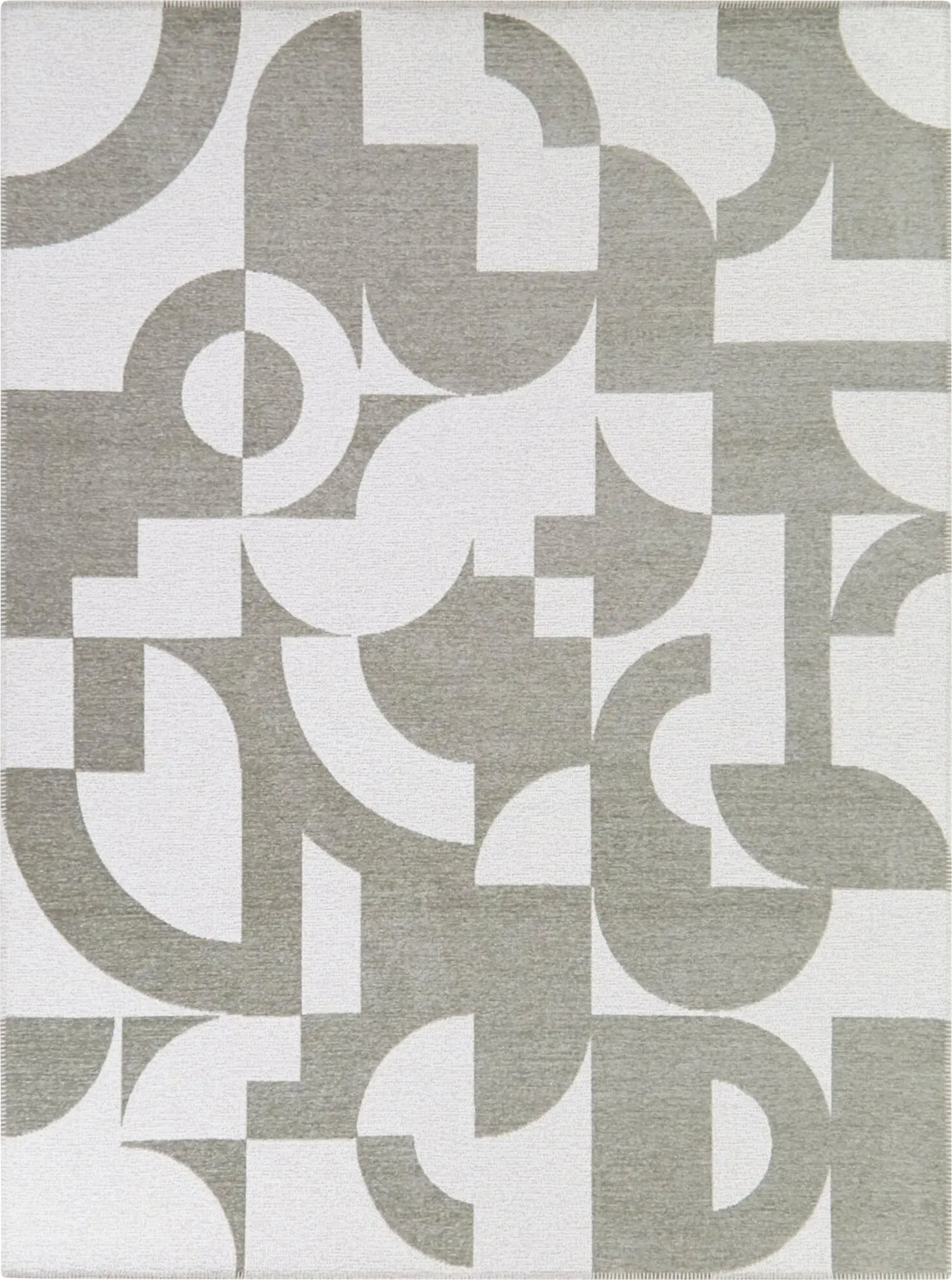 Dardios Taupe 7'10 x 10' Area Rug - Image 1
