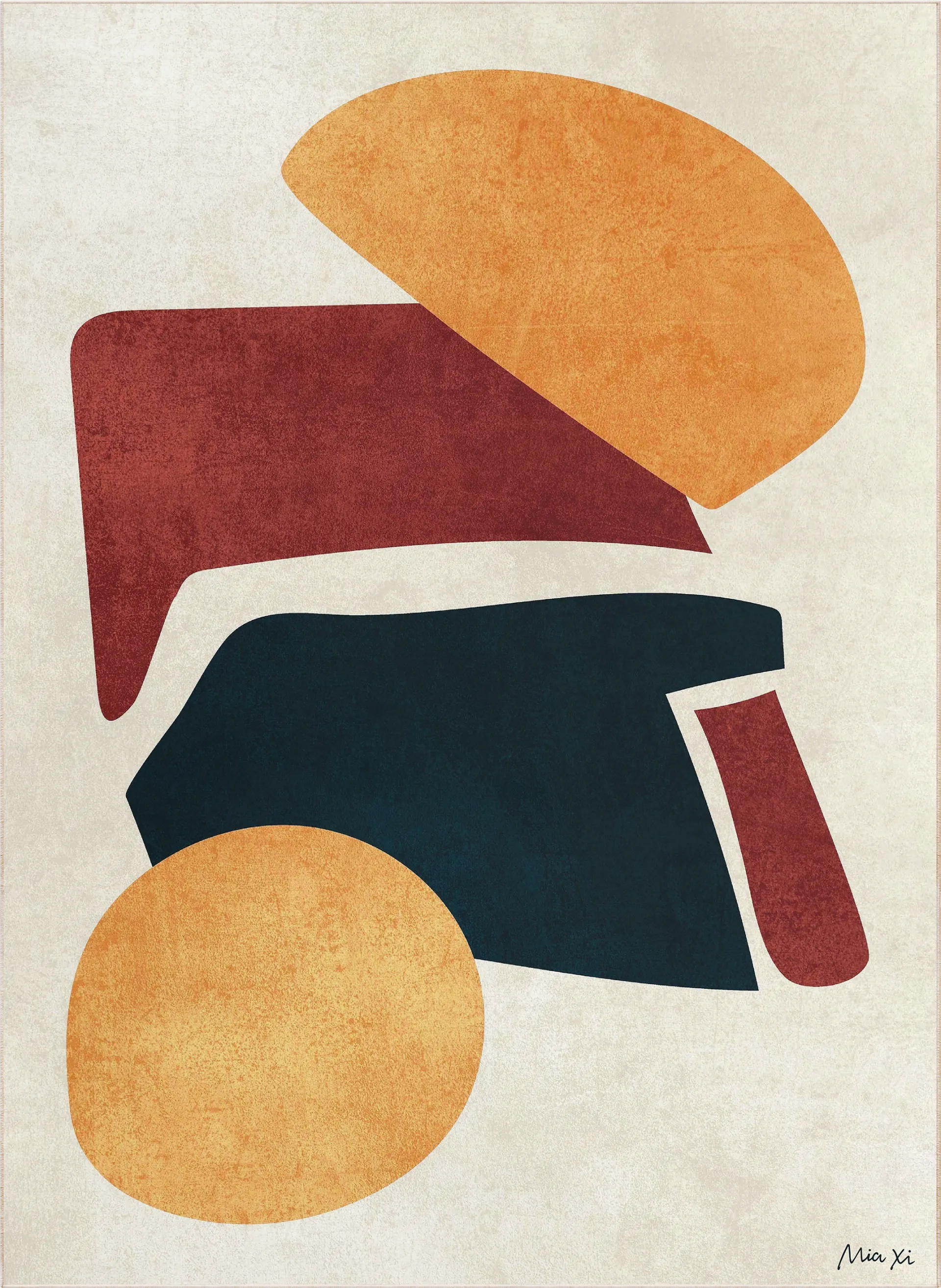 Cardaillac Rust 5' x 7'7 Rug - Image 1