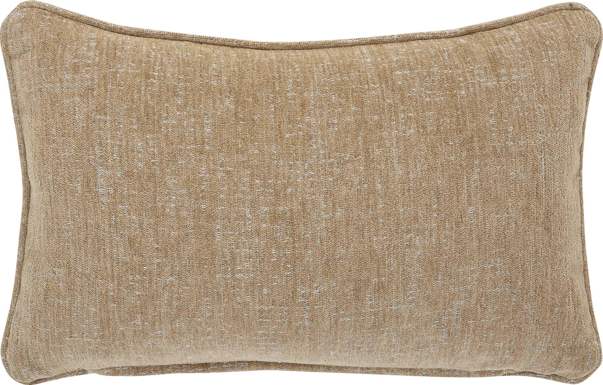 Mentor Wren Mocha Indoor/Outdoor Kidney Pillow - Image 1
