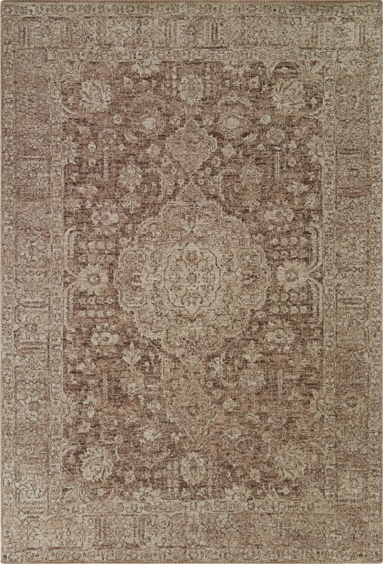 Hinul Copper 5'3 x 7' Rug - Image 1