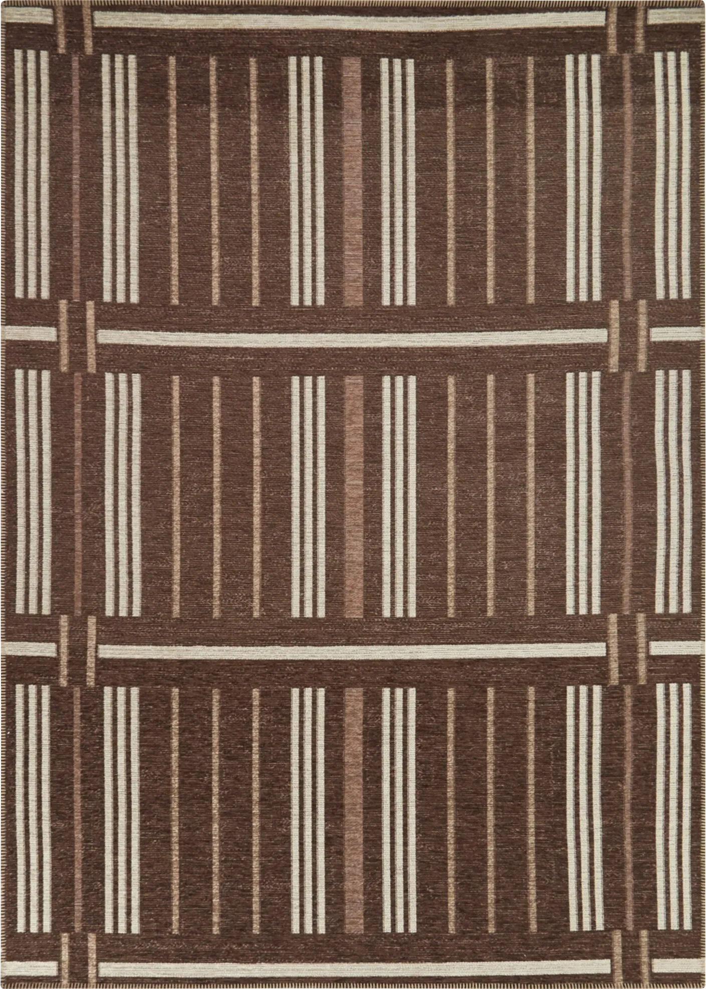 Lella Copper 5'3 x 7' Rug - Image 1